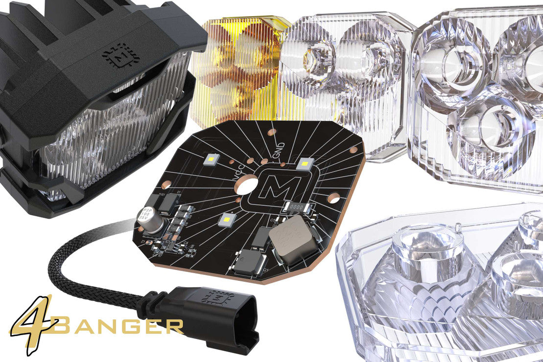 Morimoto Led Fog Lights, Morimoto, Led Fog Lights, Dodge Ram 1500 Fog Light, Dodge Led Fog Lights, Ram 1500 Led Fog Lights, Ram 13-18 Led Fog Lights, 4banger Led Fog Lights