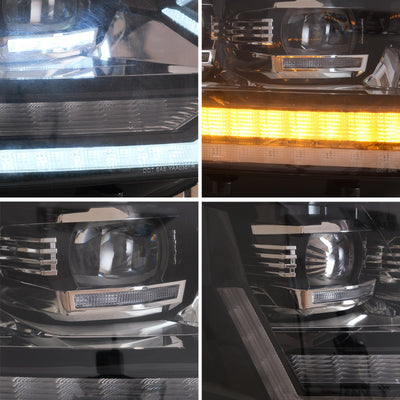 VLAND LED Projector Headlights For Volkswagen Transporter Caravelle Multivan T5 Base/SE/Sportline 2010-2015