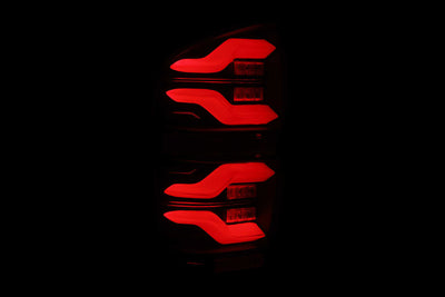 Toyota Tacoma Taillights, Tacoma LED Taillights, Toyota 16-22 Taillights, Alpharex Luxx Taillights, Luxx Led Taillights, Toyota LED Taillights, Toyota Alpharex Taillights, Tacoma Luxx Taillights, Black-Red LED Taillights, Black LED Taillights, Alpha-Black LED Taillights, Toyota Luxx Taillights