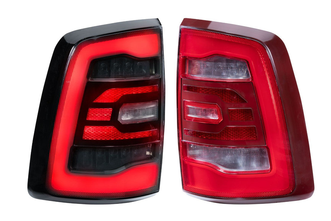 Dodge Led Tail Lights, Dodge Ram Tail Lights, Dodge 09-18 Tail Lights, Led Tail Lights, GTR Lighting Tail Light, Red Tail Light, Smoked Tail Light