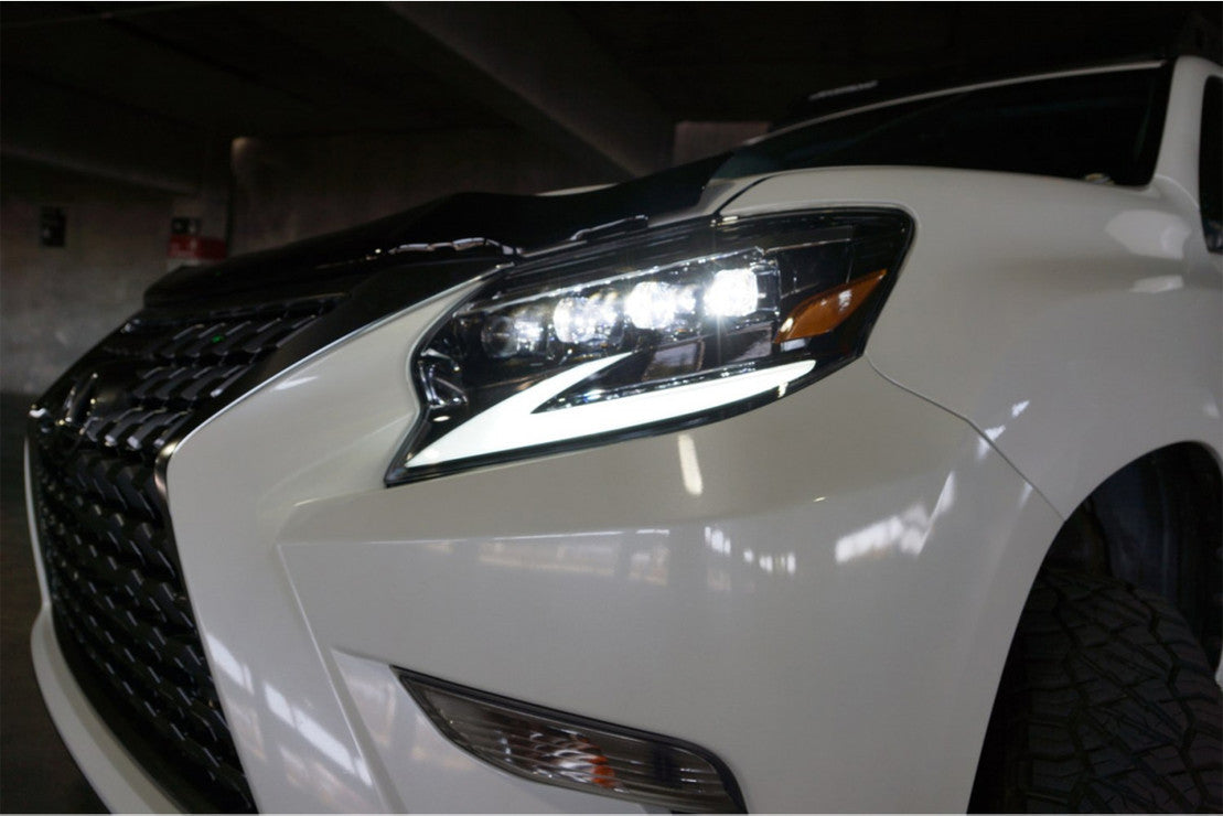 Lexus GX460 Headlight, GX460 Nova Headlight, Lexus 14-19 Headlight, Alpharex Nova Headlights, AlphaBlack Nova Headlight, Black Nova Headlight, Lexus Nova Headlights, Lexus Alpharex Headlights