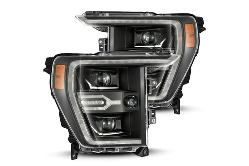 Ford F-150 Headlight, F-150 Luxx Headlight, Ford 21+ Headlight, Alpharex Luxx Headlights, Black Luxx Headlight, Alpha Black Headlight, Ford Luxx Headlights