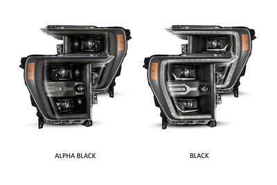 Ford F-150 Headlight, F-150 Luxx Headlight, Ford 21+ Headlight, Alpharex Luxx Headlights, Black Luxx Headlight, Alpha Black Headlight, Ford Luxx Headlights