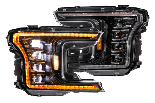Ford F150 Headlight, F150 LED Headlight, Ford 18-20 Headlight, XB LED Headlights, Ford XB Headlights, Morimoto LED Headlights, Ford LED Headlight, F150 XB Headlights, XB LED Headlights, Amber DRL Headlights, Ford DRL Headlights, F150 DRL Headlights, Gen2 DRL Headlights, Ford Gen2 Headlights, F150 Gen2 Headlights