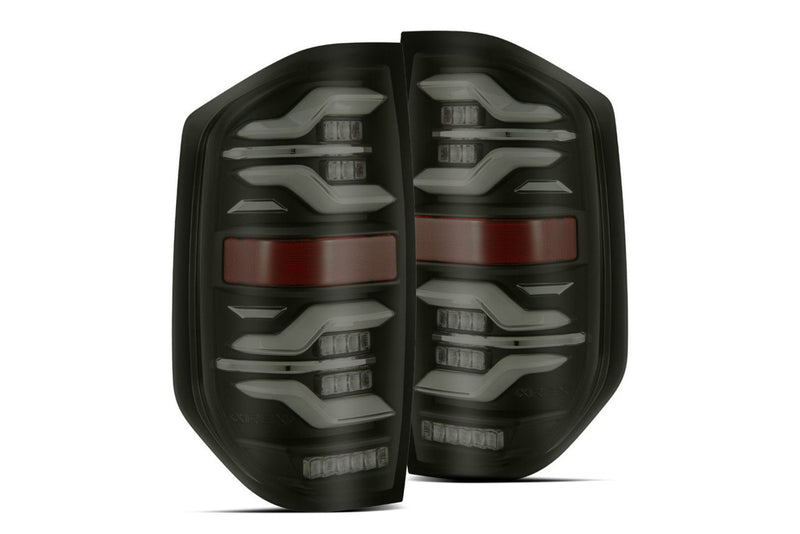 Toyota Tundra Taillights, Tundra LED Taillights, Toyota 14-21 Taillights, Alpharex Luxx Taillights, Luxx Led Taillights, Toyota LED Taillights, Toyota Alpharex Taillights, Tundra Luxx Taillights, Black-Red LED Taillights, Black LED Taillights, Alpha-Black LED Taillights, Toyota Luxx Taillights