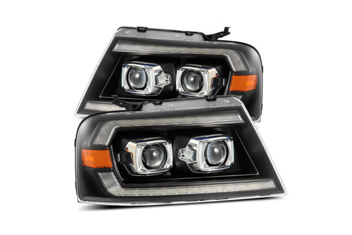 Ford Led Headlights, F-150 Led Headlights, F-150 04-08 Led Headlights, Alpharex Led Headlights, Ford Headlights, Led Headlights, Ford 04-08 Headlights, Alpharex Pro Headlights, Black Led Headlights, Alpha Black Led Headlights, Chrome Led Headlights