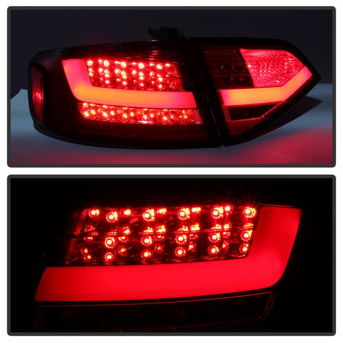 Audi A4 LED Tail Lights, A4 LED Tail Lights, Audi LED Tail Lights, 09-12 Audi LED Tail Lights, Spyder LED Tail Lights, LED  LED Tail Lights, Red Clear LED Tail Lights, LED Tail Lights, Audi v, A4 LED Tail Lights
