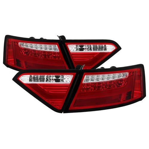 Audi A5 Led Tail Lights, A5 Led Tail Lights,  Audi Led Tail Lights,08-12 Audi Led Tail Lights, Spyder Led Tail Lights, Led Tail Lights, Red Clear Led Tail Lights,  Audi A5, A5Led Tail Lights