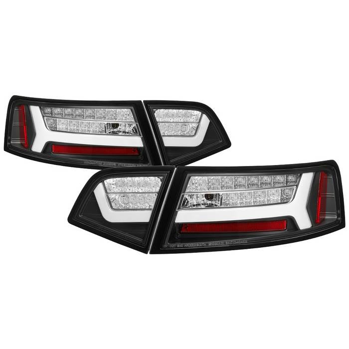 Audi A6 09-12 LED Tail Lights - Black