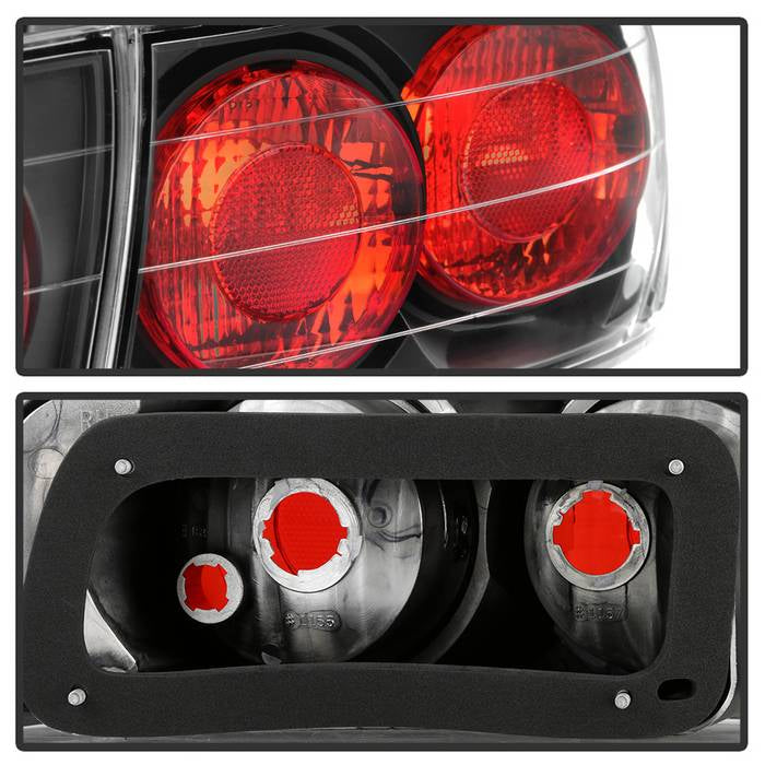 Acura Integra Tail Lights,  Integra Tail Lights,  Acura Tail Lights, 94-01 Acura Tail Lights, Spyder Acura Tail Lights, Tail Lights, Black LED Tail Lights, Led Tail Lights, Tail Lights, Tail Light, Euro Tail Lights, Acura Euro Tail Lights, Integra Euro Tail Lights, 