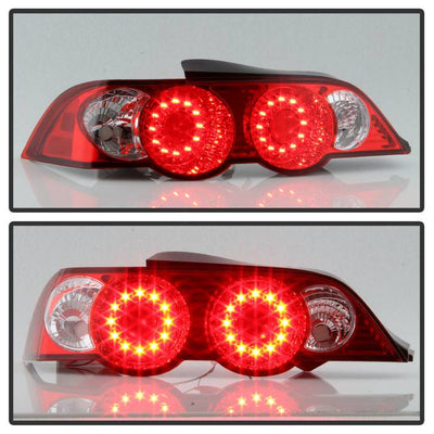 Acura RSX LED Tail Lights, RSX LED Tail Lights, Acura LED Tail Lights,02-04 Acura LED Tail Lights, Spyder AcuraLED Tail Lights, LED Tail Lights,  Red Clear LED Tail Lights, Led Tail Lights, Acura  LED Tail Lights, RSX Euro LED Tail Lights, 
