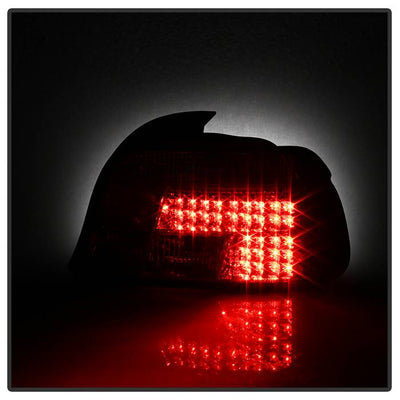 BMW 5-Series LED Tail Lights, 5-Series LED Tail Lights,  BMW LED Tail Lights,97-00 BMW LED Tail Lights, Spyder LED Tail Lights, LED Tail Lights, Red Clear LED Tail Lights, BMW 5-Series,