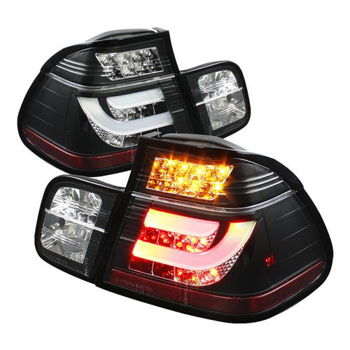 BMW 3-Series LED Tail Lights, 99-01 LED Tail Lights, BMW LED Tail Lights, BMW LED Tail Lights, Spyder LED Tail Lights, LED Tail Lights, Black LED Tail Lights, BMW 3-Series,