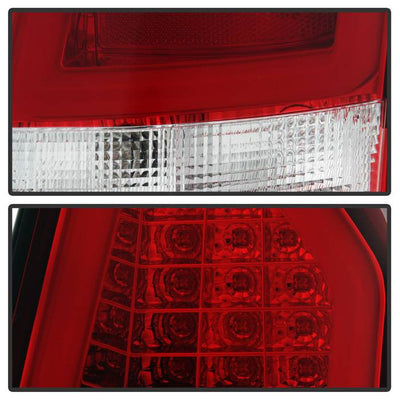 Chrysler Tail Lights, LED Tail Lights, Chrysler 300C Tail Lights, 05-07 Tail Lights, 300C Tail Lights, Red Clear Tail Lights, Light Bar Tail Lights, 