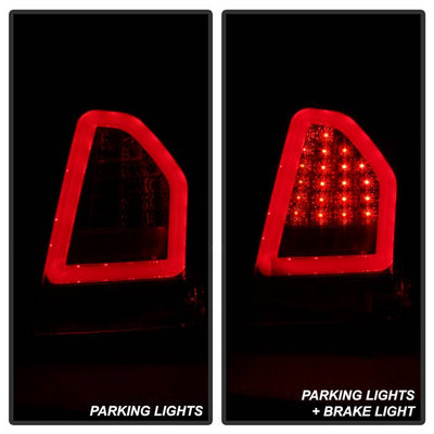Chrysler LED Tail Lights, Chrysler 300C Tail Lights, 08-10 Tail Lights, LED Tail Lights, Red Clear Tail Lights, Spyder Tail Lights
