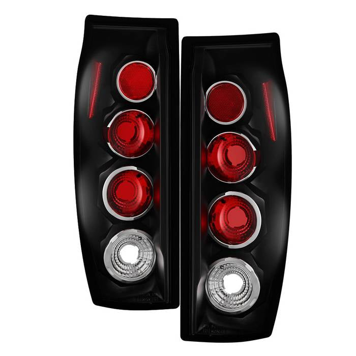 Chevy LED Tail Lights, Avalanche Tail Lights, Avalanche 02-06 Tail Lights, Euro Style Tail Lights, Black Tail Lights, Spyder Tail Lights