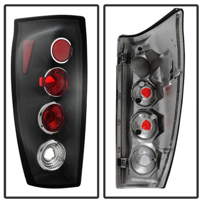 Chevy LED Tail Lights, Avalanche Tail Lights, Avalanche 02-06 Tail Lights, Euro Style Tail Lights, Black Tail Lights, Spyder Tail Lights