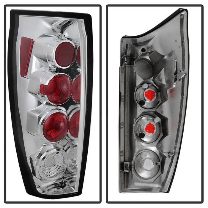 Chevy LED Tail Lights, Avalanche Tail Lights, Avalanche 02-06 Tail Lights, Euro Style Tail Lights, Chrome Tail Lights, Spyder Tail Lights