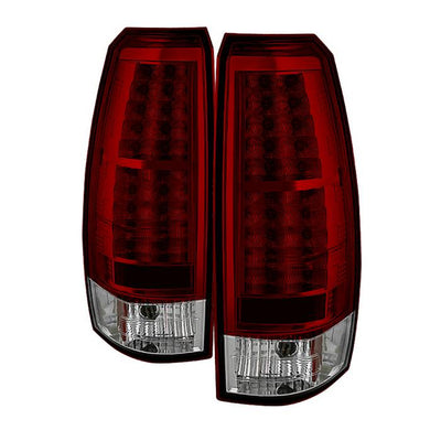 Chevy LED Tail Lights, Avalanche Tail Lights, Avalanche 07-13 Tail Lights, LED Tail Lights, Red Clear Tail Lights, Spyder Tail Lights