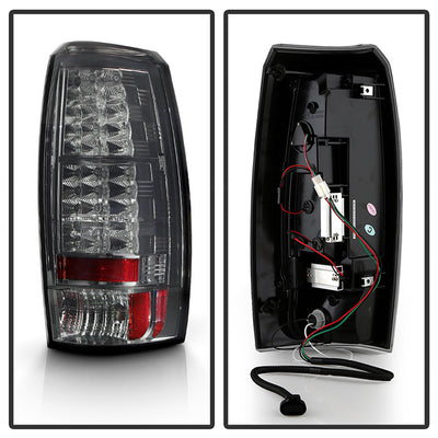 Chevy LED Tail Lights, Avalanche Tail Lights, Avalanche 07-13 Tail Lights, LED Tail Lights, Smoke Tail Lights, Spyder Tail Lights