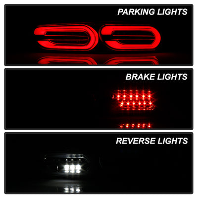 Chevy LED Tail Lights, Camaro Tail Lights, Camaro 16-18 Tail Lights, LED Tail Lights, Black Tail Lights, Spyder Tail Lights