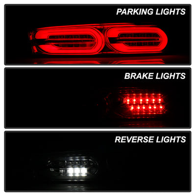 Chevy LED Tail Lights, Camaro Tail Lights, Camaro 16-18 Tail Lights, LED Tail Lights, Chrome Tail Lights, Spyder Tail Lights