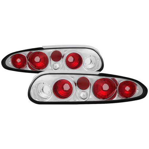 Chevy Tail Lights, Chevy Camaro Tail Lights, Camaro 93-02 Tail Lights, Euro Style Tail Lights, Chrome Tail Lights, Spyder Tail Lights