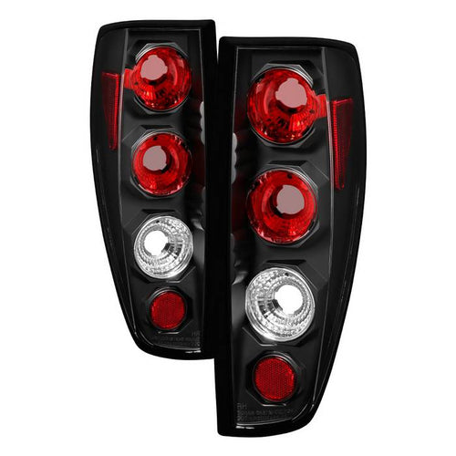 Chevy Euro Style Tail Lights, GMC Euro Style Tail Lights, Colorado Tail Lights, Colorado 04-13 Tail Lights, Canyon 04-13 Tail Lights, Euro Style Tail Lights, Black Tail Lights, Spyder Tail Lights
