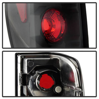 Chevy Euro Style Tail Lights, GMC Euro Style Tail Lights, Colorado Tail Lights, Colorado 04-13 Tail Lights, Canyon 04-13 Tail Lights, Euro Style Tail Lights, Black Tail Lights, Spyder Tail Lights