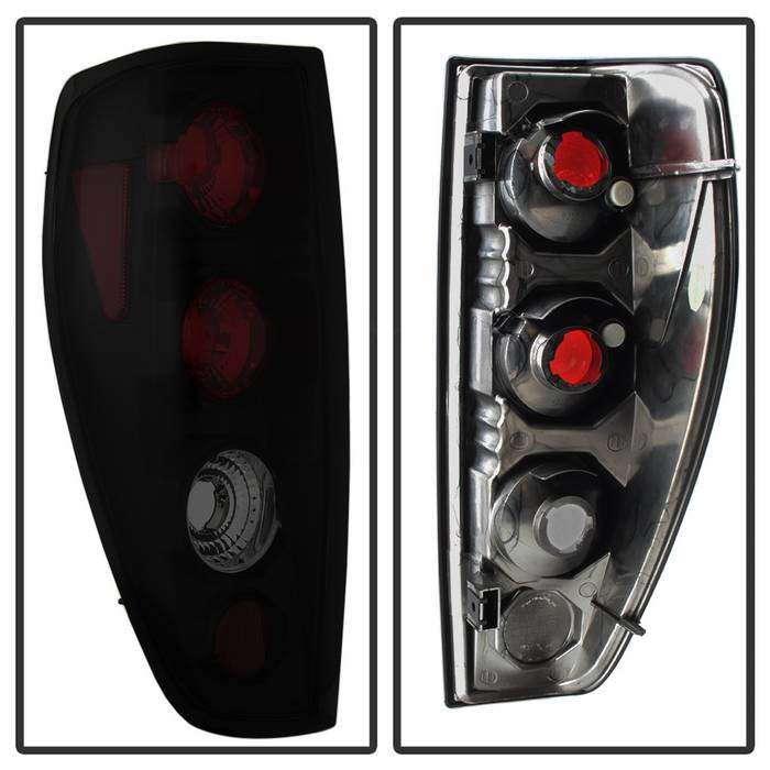 Chevy Euro Style Tail Lights, GMC Euro Style Tail Lights, Colorado Tail Lights, Colorado 04-13 Tail Lights, Canyon 04-13 Tail Lights, Euro Style Tail Lights, Black Smoke Tail Lights, Spyder Tail Lights
