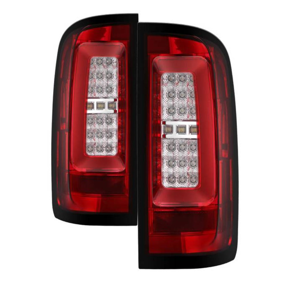 Chevy Colorado Tail Lights, Colorado Tail Lights, GMC Canyon Tail Lights, 2015-2019 Chevy Tail Lights, Spyder LED Tail Lights, LED Tail Lights, Red Clear Tail Lights, Chevy Colorado, GMC Canyon Tail Lights,