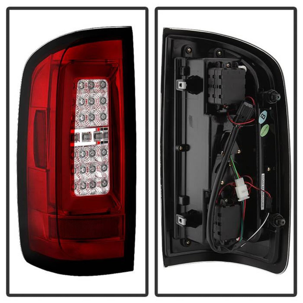 Chevy Colorado Tail Lights, Colorado Tail Lights, GMC Canyon Tail Lights, 2015-2019 Chevy Tail Lights, Spyder LED Tail Lights, LED Tail Lights, Red Clear Tail Lights, Chevy Colorado, GMC Canyon Tail Lights,