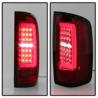 Chevy Colorado Tail Lights, Colorado Tail Lights, GMC Canyon Tail Lights, 2015-2019 Chevy Tail Lights, Spyder LED Tail Lights, LED Tail Lights, Red Clear Tail Lights, Chevy Colorado, GMC Canyon Tail Lights,