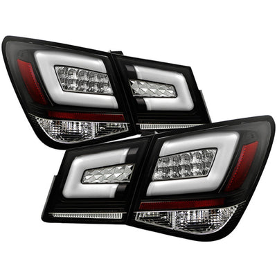 Chevy Cruze Tail Lights, Cruze Tail Lights, Cruze Limited Tail Lights, 2011-2015 Chevy Tail Lights, Spyder LED Tail Lights, LED Tail Lights, Black Tail Lights, Chevy Cruze, Cruze Limited Tail Lights,