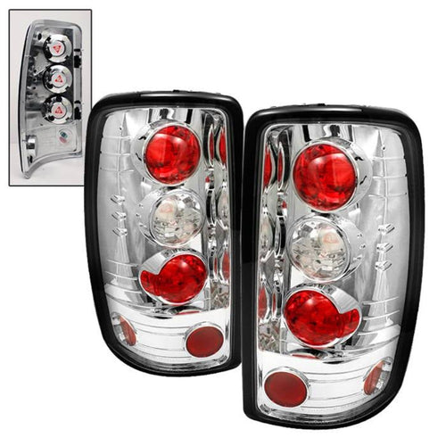 Chevy Suburban Tail Lights, Tahoe Tail Lights, GMC Yukon Tail Lights, Yukon Denali Tail Lights, 2000-2006 Chevy Tail Lights, Spyder LED Tail Lights, LED Tail Lights, Euro Style Tail Lights, Chrome Tail Lights