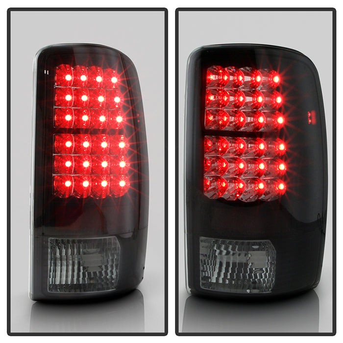 Chevy Suburban/Tahoe 1500/2500 00-06 / GMC Yukon/Yukon XL 00-06 / GMC Yukon Denali/Denali XL 01-06 LED Tail Lights - Black Smoke