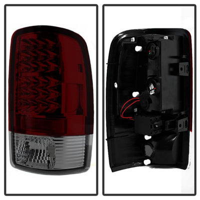 Chevy Suburban Tail Lights, Tahoe Tail Lights, GMC Yukon Tail Lights, Yukon XL Tail Lights, 2000-2006 Tail Lights, Denali XL Tail Lights, GMC Yukon Denali Tail Lights, 2001-2006 Tail Lights, Spyder LED Tail Lights, LED Tail Lights, Euro Style Tail Lights, Red Smoke Tail Lights, 1500 Tail Lights, 2500 Tail Lights