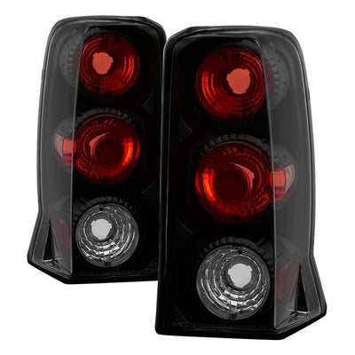 Cadillac Escalade Tail Lights, Cadillac Tail Lights, 02-06 Tail Lights, Spyder Tail Lights, Tail Lights, Black Smoke Tail Lights, Escalade Tail Lights, Euro Style Tail Lights
