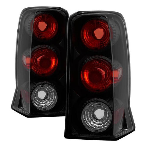Cadillac Escalade Tail Lights, Cadillac Tail Lights, 02-06 Tail Lights, Spyder Tail Lights, Tail Lights, Black Smoke Tail Lights, Escalade Tail Lights, Euro Style Tail Lights