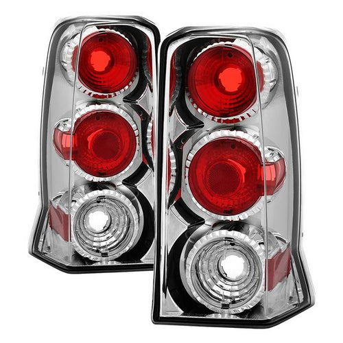 Cadillac Escalade Tail Lights, Cadillac Tail Lights, 02-06 Tail Lights, Spyder Tail Lights, Tail Lights, Chrome Tail Lights, Escalade Tail Lights, Euro Style Tail Lights