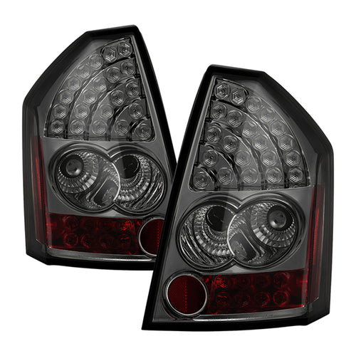 Chrysler LED Tail Lights, Chrysler 300 Tail Lights, 05-07 Tail Lights, LED Tail Lights, Smoke Tail Lights, Spyder Tail Lights