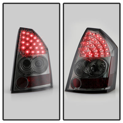Chrysler LED Tail Lights, Chrysler 300 Tail Lights, 05-07 Tail Lights, LED Tail Lights, Smoke Tail Lights, Spyder Tail Lights