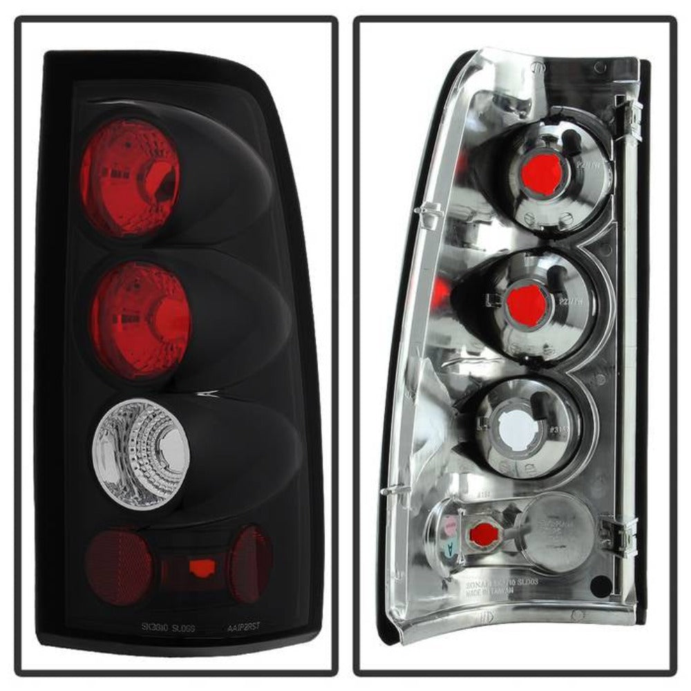 Chevy Silverado Tail Lights, Silverado Classic Tail Lights,  2003-2006 Tail Lights, 2007 Tail Lights, Spyder LED Tail Lights, LED Tail Lights, Euro Style Tail Lights, Black Tail Lights