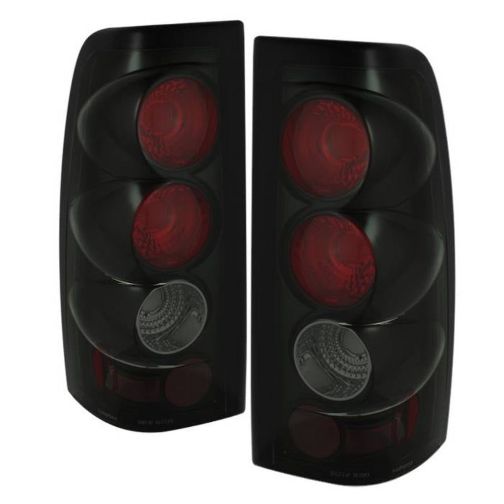 Chevy Silverado Tail Lights, Silverado Classic Tail Lights,  2003-2006 Tail Lights, 2007 Tail Lights, Spyder LED Tail Lights, LED Tail Lights, Euro Style Tail Lights, Black Smoke Tail Lights