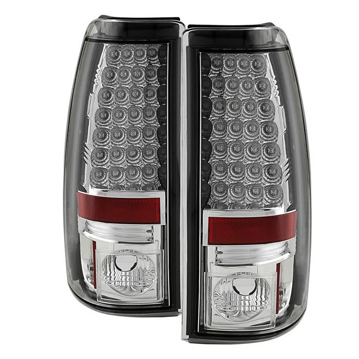 Chevy LED Tail Lights, Chevy Silverado Tail Lights, Silverado 03-07 Tail Lights, Chrome Tail Lights, Spyder Tail Lights