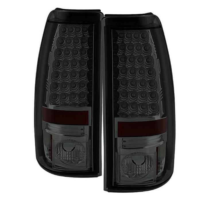 Chevy LED Tail Lights, Chevy Silverado Tail Lights, Silverado 03-07 Tail Lights, Smoke Tail Lights, Spyder Tail Lights