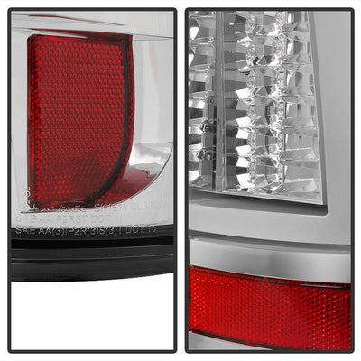 Chevy LED Tail Lights, Chevy Silverado Tail Lights, Silverado 03-07 Tail Lights, Chrome Tail Lights, Spyder Tail Lights