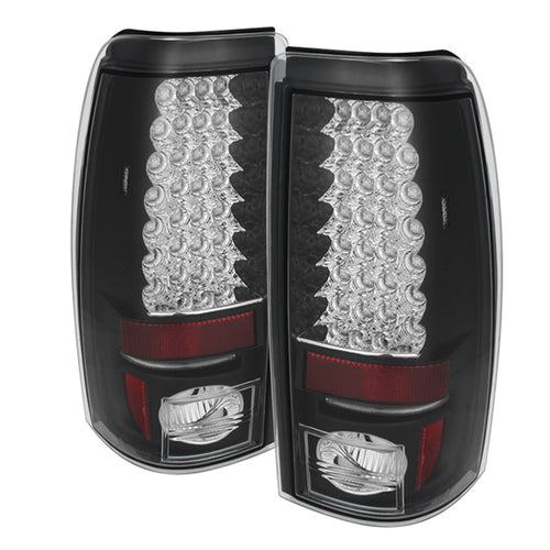 Chevy Silverado Tail Lights, Silverado 1500 Tail Lights, 99-02 Silverado Tail Lights, Silverado 99-02 Tail Lights, 1500 Silverado Tail Lights, Spyder Tail Lights, Black Tail Lights, LED Tail Lights, Tail Lights, Silverado 2500 Tail Lights, Silverado Classic Tail Lights  GMC Sierra Tail Lights, Sierra 99-07 Tail Lights, Sierra 1500 Tail Lights, Sierra 2500 Tail Lights, Sierra 3500 Tail Lights