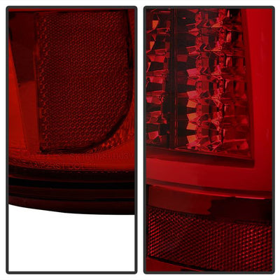 Chevy Silverado 1500/2500 99-02/ GMC Sierra 1500/2500/3500 99-06 and 2007 Sierra Classic Version 2 LED Tail Lights - Red Smoke