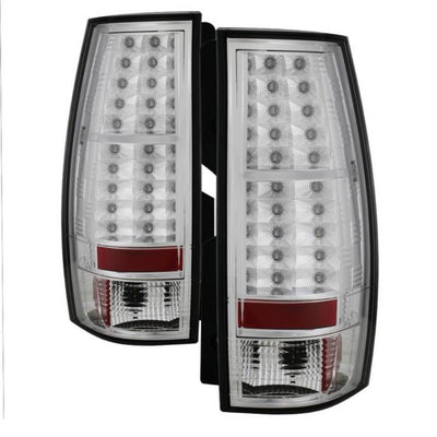 Chevy Suburban Tail Lights, Chev Tahoe Tail Lights, Chevy GMC Yukon Tail Lights, Yukon Denali Tail Lights, Hybrid Models Tail Lights, Chrome Tail Lights, 2007-2014 LED Tail Lights, 2008-2013 LED Tail Lights